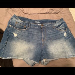 Time and True Jean Shorts